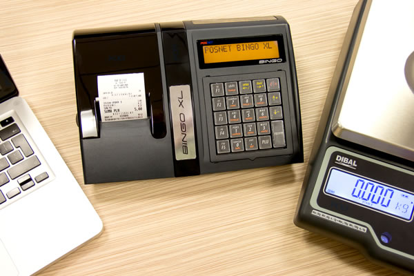 Kasa fiskalna Posnet Bingo XL - Współpracuje z kilkoma urządzeniami jednocześnie